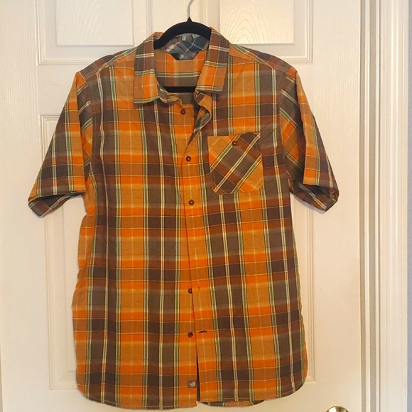 Northface‎ mens short sleeve button down - Picture 1 of 7